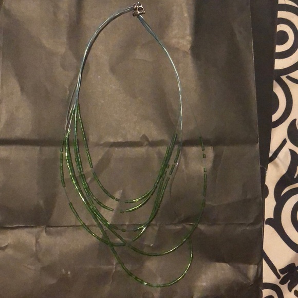 6 Layered Beaded Necklace - Picture 2 of 3